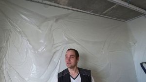 Чистый монтаж натяжного потолка и проблема с которой мы столкнулись во время монтажа