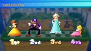 Mario Party 10 Minigames - Daisy Vs Peach Vs Rosalina Vs Waluigi (Master Difficulty)