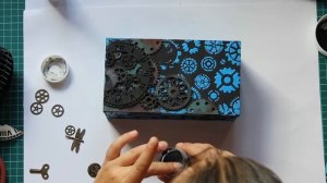 Мастер-класс Декор шкатулки в стиле Стимпанк/Steampunk / Альтерскрап