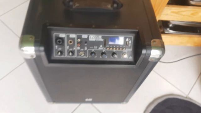 LD systems RJ10 portable PA blanco speaker смотреть онлайн