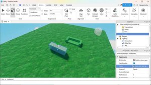 Как сделать простые 3D в модели Roblox Studio | Union в Roblox Studio