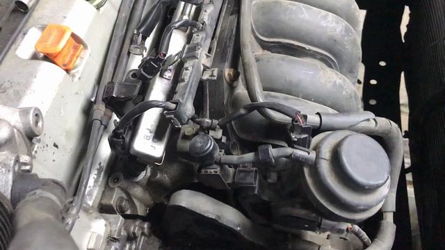 Хонда црв распаковка и снятие мотора 1 серия. Honda CRV unpacking and removing the motor 1 series.