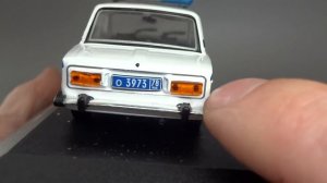 ВАЗ-2106 Милиция | Atlas - Police Cars Collection | Масштабная модель автомобиля 1:43
