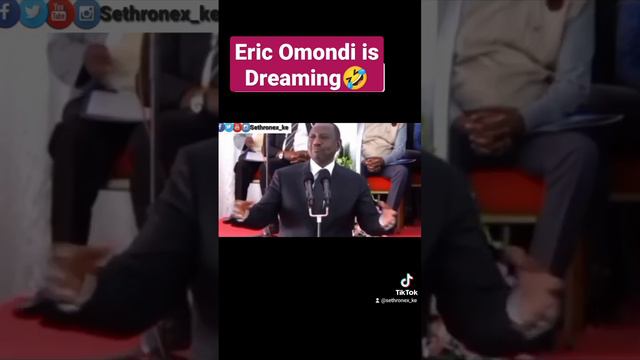 Erick Omondi is day dreaming #ruto #memes #uhurukenyatta