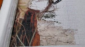 Старт многоцветки. Вышивальная угадайка. Живой процесс вышивки. Прогресс по вышивкам.