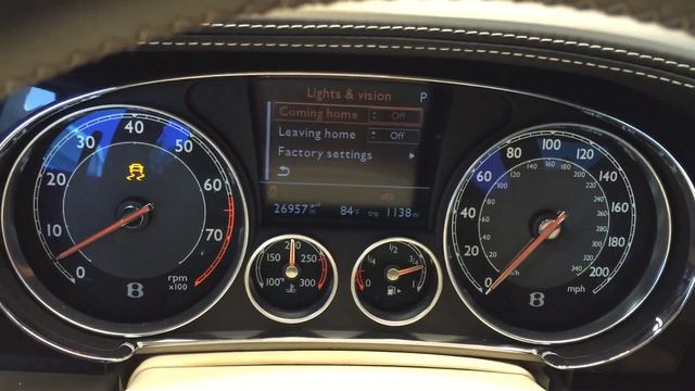 How to set the clock on a 2012 Bentley Continental смотреть онлайн