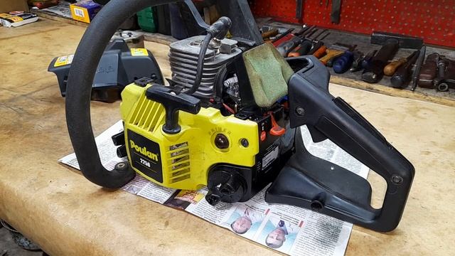 Поулан 2250 после 15-ти лет работы в ремонте на регулировку нового карбюратора смотреть онлайн