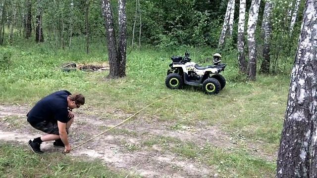 Обзор Квадроцикла Avantis Hunter 200new ИТОГИ ( плюсы , минусы и советы + каталка ) смотреть онлайн