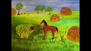 Мультфильм "Улитка и лошадь" Михайлова Дарья, 11 лет