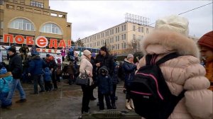 Город Омск  После авиашоу 19 03 2016