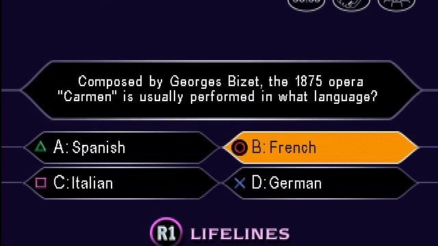 Who Wants To Be A Millionaire - 3rd Edition (PS1) - Longplay