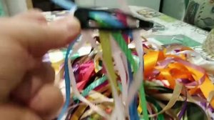 Наконец-то я нашла способ, как хранить атласные ленты.