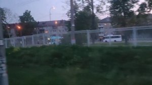 Проезжаем станцию Обнинское!!! Город Обнинск , Калужской области!!!Поезд №83!