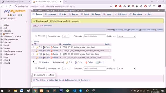 Laravel - How to create database смотреть онлайн