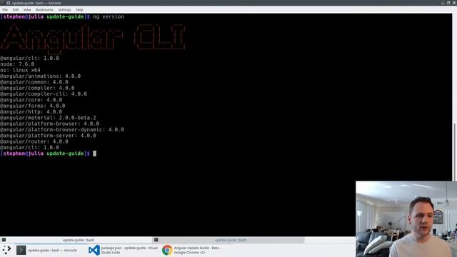 Updating Angular from 4.0 to 4.1