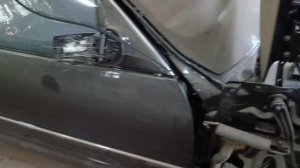 Сборка кабана после реставрации кузова Mercedes S, W140. Часть первая