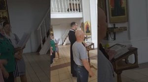 Молебен о здравии в церкви Св  Георгия Победоносца