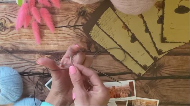 Эластичный набор петель спицами для резинки ∣ Эластичный край ∣ Как набрать петли на спицы для шапк