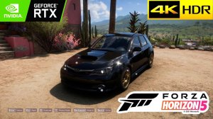 Forza Horizon 5 | Subaru Impreza WRX ST 2008 | Logitech G25 | RTX 3060 | 4K 60 FPS | Ultra Graphics