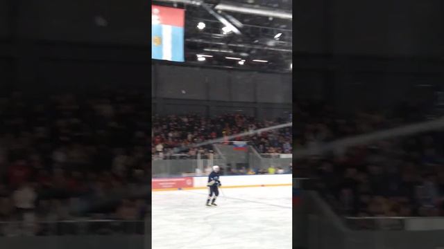 Взрыв трибун! Классный буллит от Данилы Новикова /ХК "Калуга"/...
