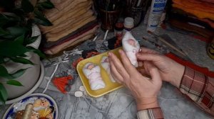 ВАТНЫЕ ИГРУШКИ/ПЕЛЕНАШКИ/ЛЕПИМ ЛИЧИКИ/ЮБОЧКА ИЗ ВАТЫ/ЛЮБИМАЯ РАБОТА