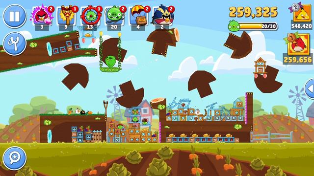 Angry Birds Friends. Veggie Power. All levels 3 stars. Passage from Sergey Fetisov смотреть онлайн