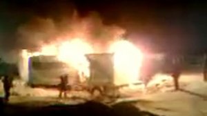 У буровиков сгорела столовая, не потушили🔥😳