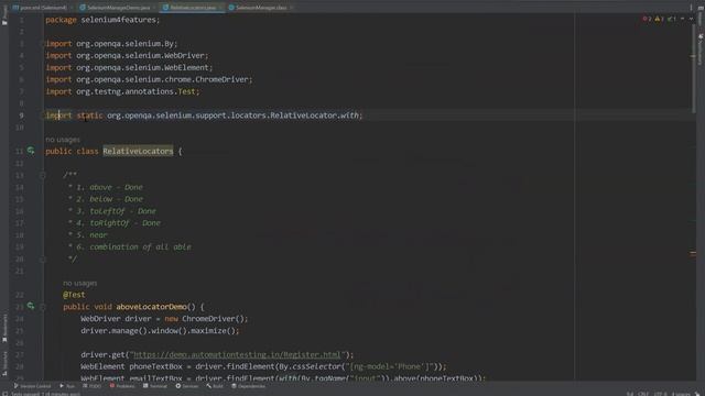 Near Relative Locator in Selenium 4 | Selenium 4 Features | Friendly Locators in Selenium
