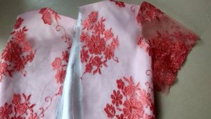 Мастер класс Пышное платье из гипюра. Как сшить платье для девочки