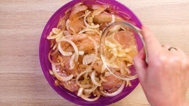Шашлык из куриного филе. Рецепт СССР, вкус детства. Обалденно  вкусно!