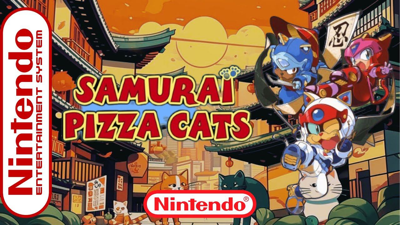 Обзор игры Samurai Pizza Cats: Коты Самураи на NES