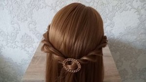 Дві швидкі зачіски зі шпильками / Две быстрые прически с заколками