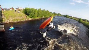 Соревнования по фристайлу на бурной воде в Карелии (2015).mp4