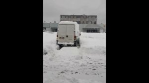 Снежный выезд на КАМА-219