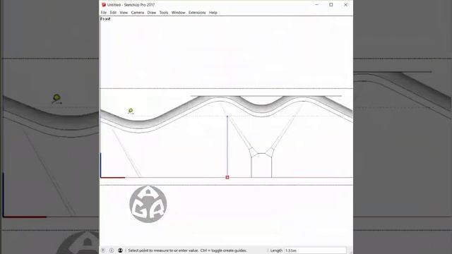3d modeling Madrid Barajas International Airport using Sketchup смотреть онлайн
