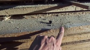 Залил бетонный пол-плиту/дно для септика /тротуарная плитка из остатков/ большая гладилка для бетон