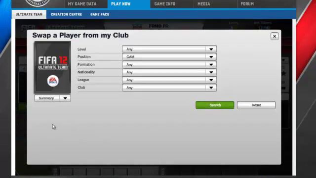 FIFA12 UT: BPL Squad.