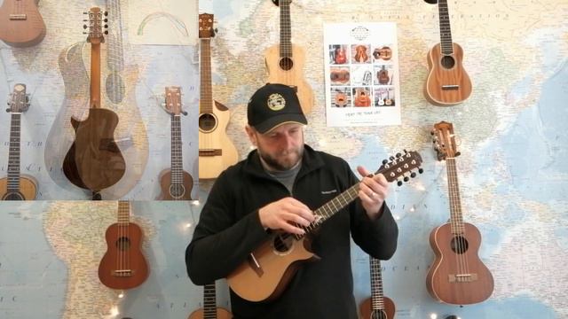 Maestro UT-CO 8-String Tenor Ukulele Demo смотреть онлайн