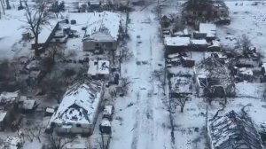 Так выглядит село Новоселовское в Сватовском районе на Луганщине