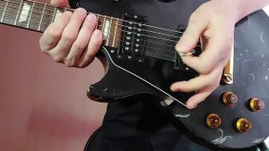 Как играть джь джь джь на гитаре(или приём пиццикато)))