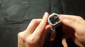 Обзор распаковка часов Casio WS-1400H-1B