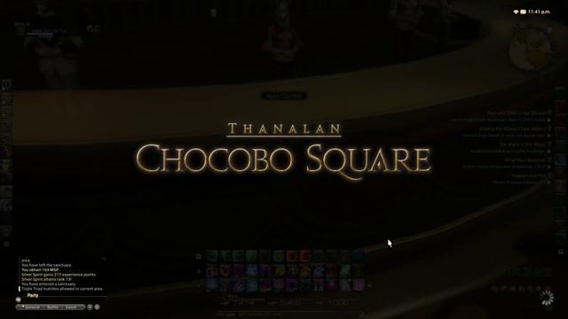 FFXIV Chocobo racing!