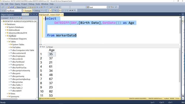 7 - Using SQL Server Functions and Operators | Scalar Functions | Technical Warna |
