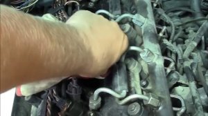 Льющая форсунка на M57D30 замена и диагностика.