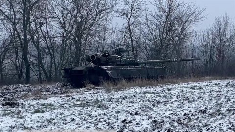 Минобороны РФ показало кадры боевой работы танковых подразделений