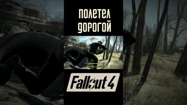 Полетел |Fallout 4 #Shorts