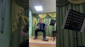 Мусоргский.Скерцо си-бемоль мажор.Баян.Артемьев Тихон