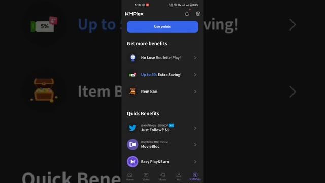 Watch Videos And Songs And Earn Money ? | How To Earn Online | KMPLAYER Earning App