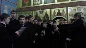 Отче Наш. Хор Почаевской семинарии