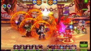 Игра Хроники Хаоса лучшая пачка с Джу тест Астарот Джу Небула Себастьян Марта макс прокачка